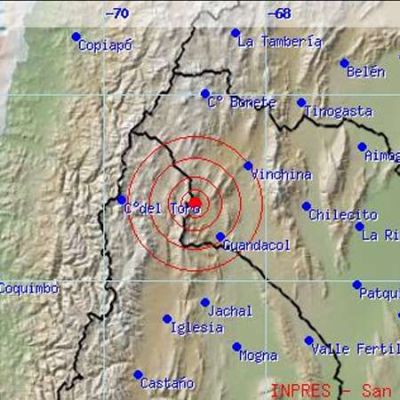 Tres temblores sacudieron a La Rioja