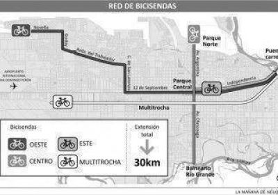 El Municipio proyecta construir una red integrada de bicisendas 