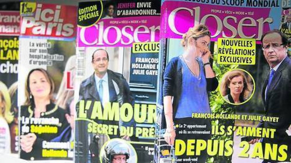 Condenan a Closer a pagarle a Gayet por las publicaciones sobre el affaire con Hollande
