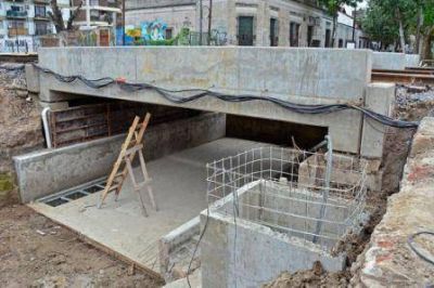 El Municipio de San Fernando encara una obra hidr�ulica anexa al T�nel de la calle Chacabuco 
