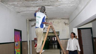 M�s mantenimiento en escuelas provinciales de San Isidro  