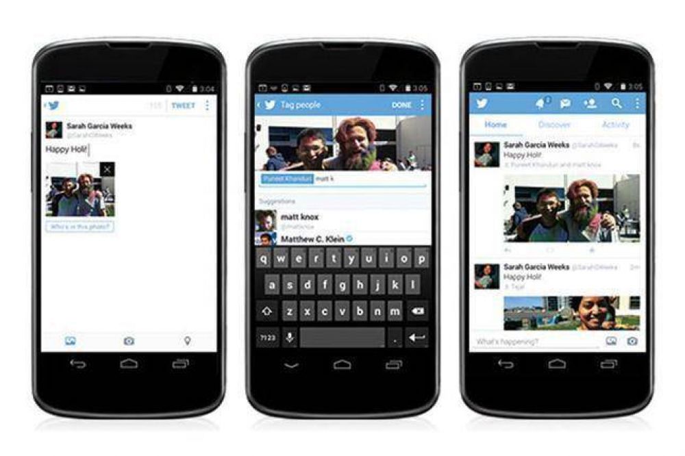Twitter ahora permite etiquetar personas en las fotos de un tuit