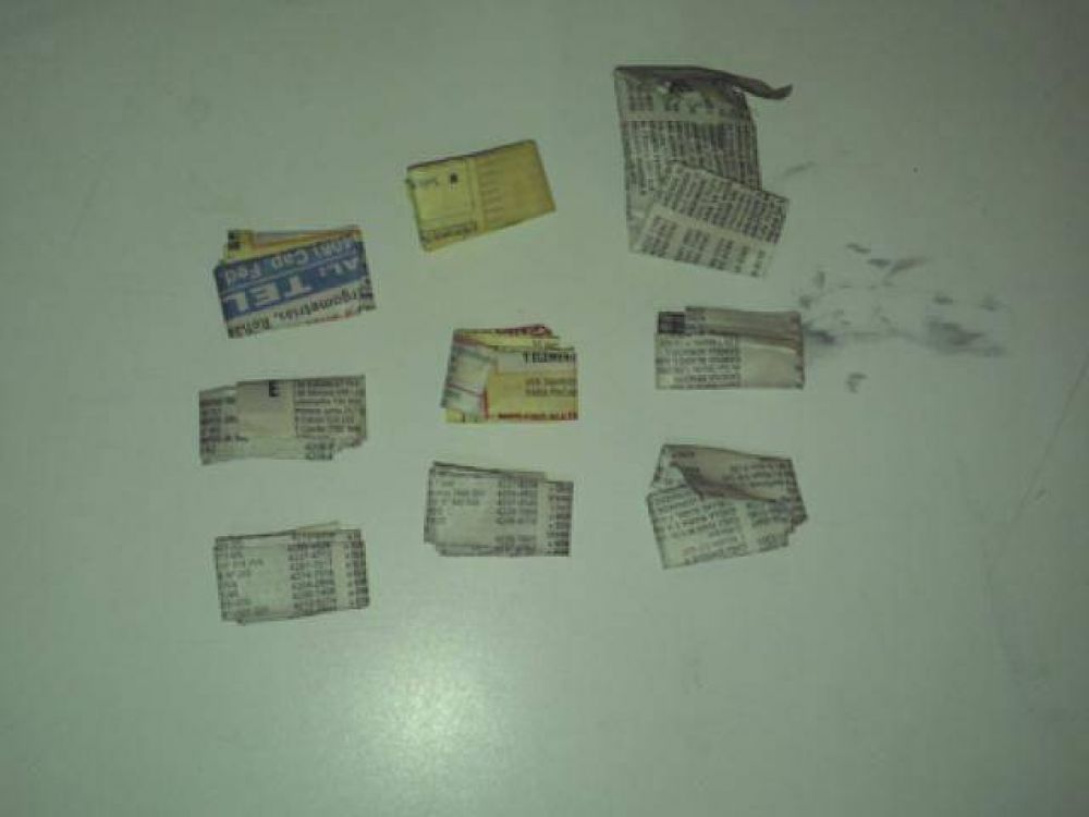 Llevaba 6 gramos de coca�na