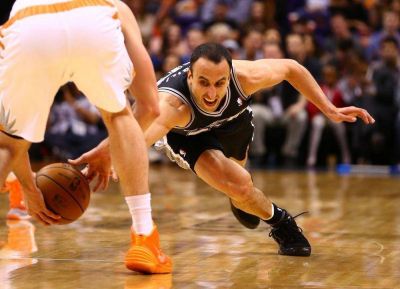 Con 7 puntos de "Manu", San Antonio aplast� a Denver y logr� su 16� victoria consecutiva