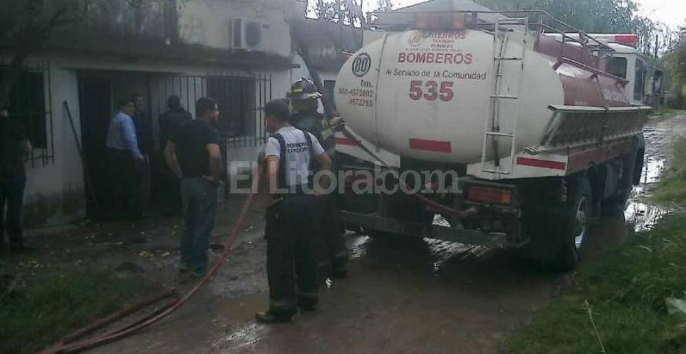 Un muerto en el incendio de una vivienda