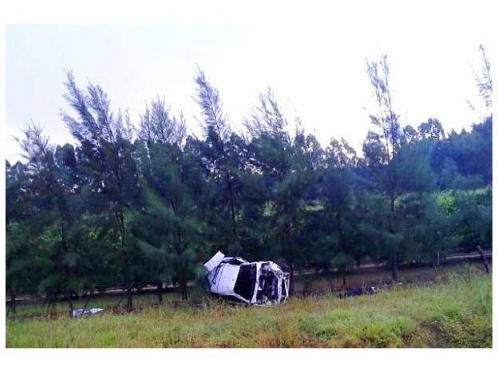 Vuelco fatal en ruta 14: muri� un joven de 21 a�os