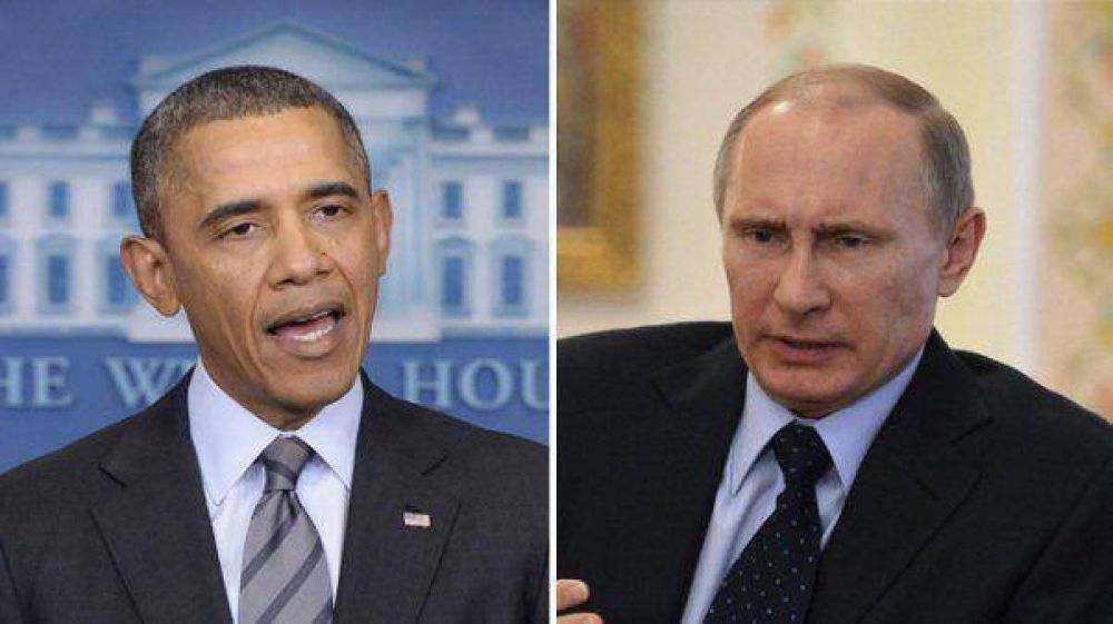 Putin llam� a Obama para discutir una "soluci�n diplom�tica" a la crisis