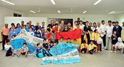 Iniciaron los Torneos de F�tbol Municipales 2014 y el Municipio entreg� materiales deportivos a los clubes