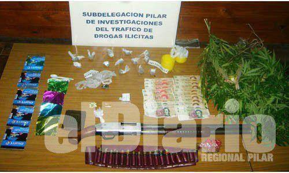 Cae en su casa un vendedor de drogas