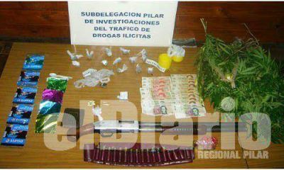Cae en su casa un vendedor de drogas