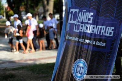Comenzaron los festivales solidarios recordando la tragedia de Croma��n