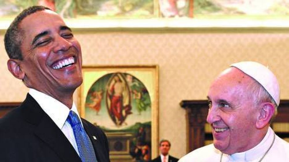 Obama al Papa: �Estar aqu� es maravilloso, soy su admirador�