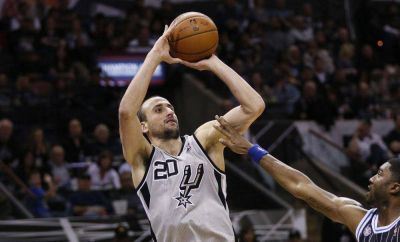 Con 15 puntos de "Manu", los Spurs igualaron su marca hist�rica de 17 victorias consecutivas