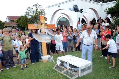 La Cruz bendecida por el Papa lleg� a Olavarr�a