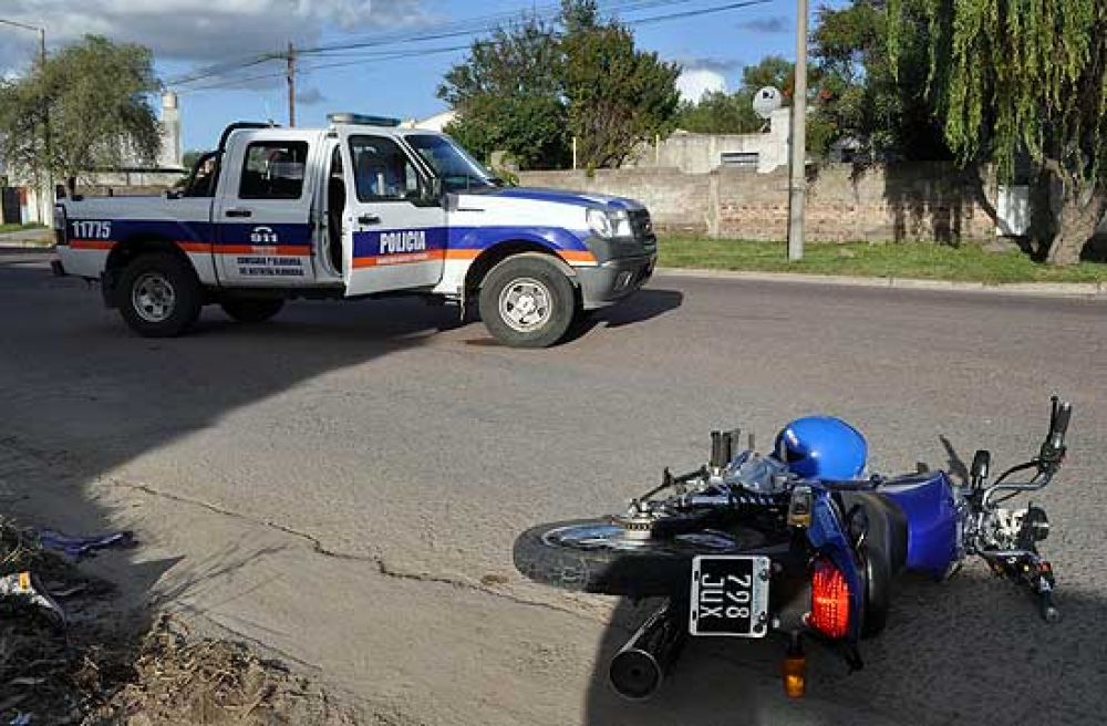 Muere un joven de 20 a�os accidentado en una moto