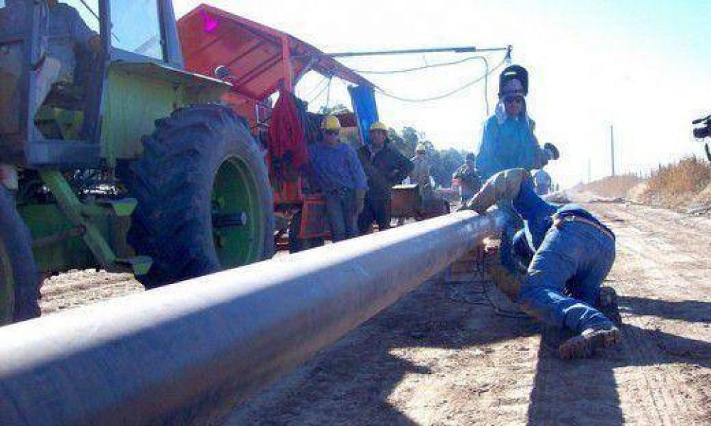 Provincia y Entes Intermunicipales reactivan las obras de los Gasoductos Ruta 8 y Ruta 7
