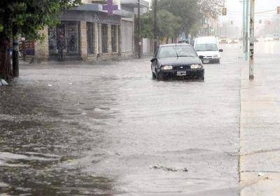 Cayeron 60 mil�metros de agua y hubo cinco familias evacuadas