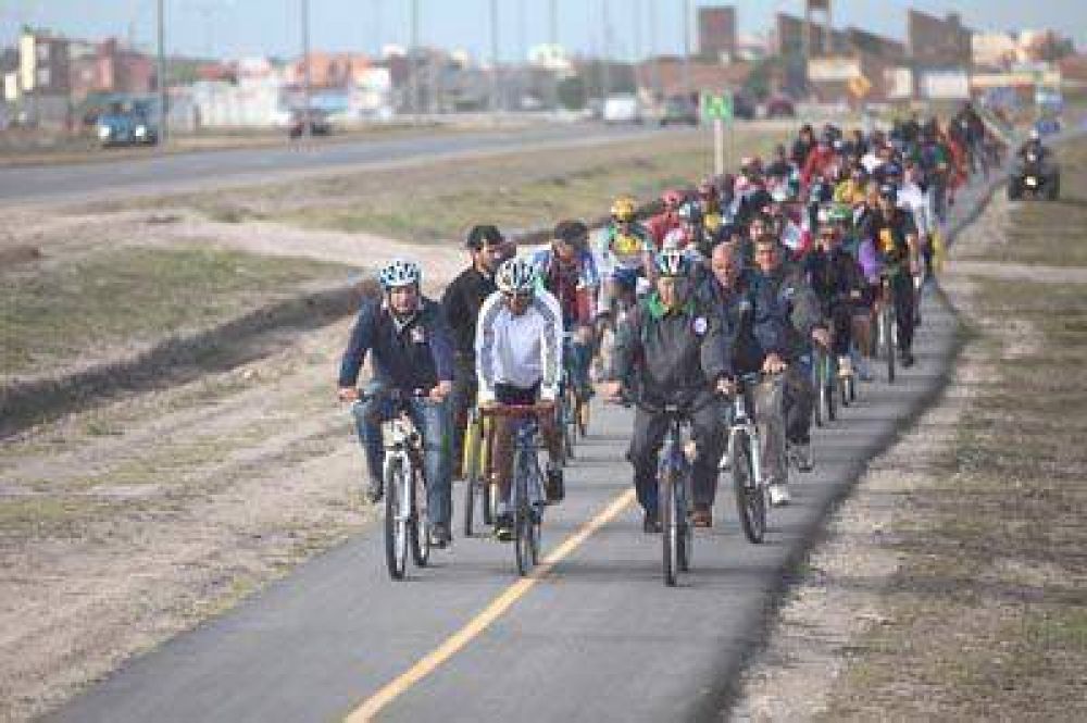 Mar del Plata a�n le concede un espacio limitado a la bicicleta