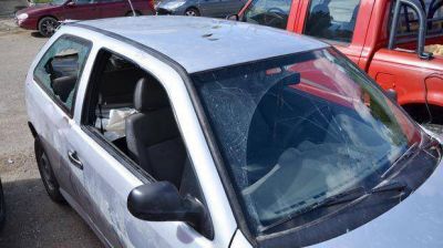 Le pegaron un tiro en la cabeza y est� grave