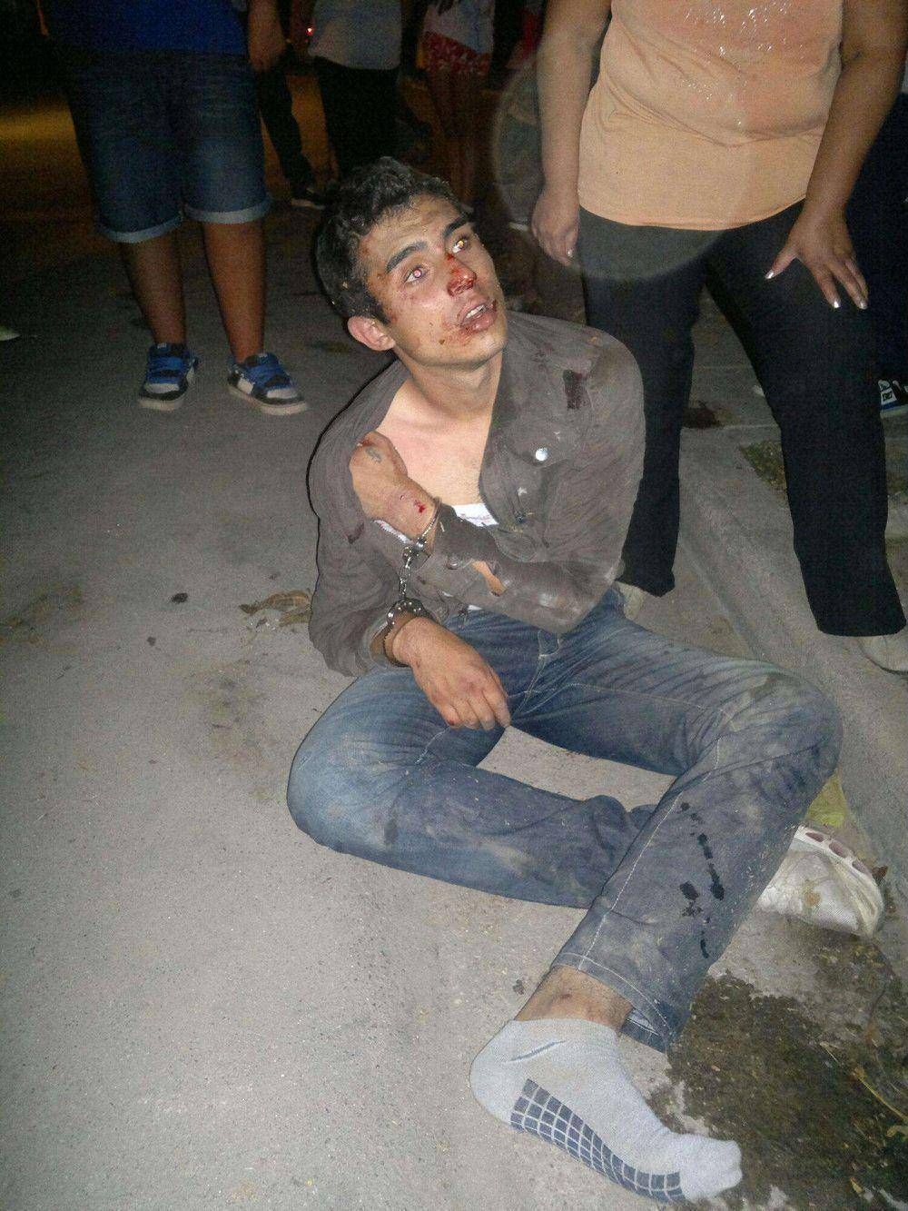 Vecinos del Santa Justina apalearon a un ladr�n y frustraron el robo