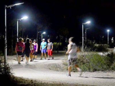 Ampliar�n iluminaci�n en el Parque Norte