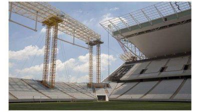Muri� un obrero en el estadio de la inauguraci�n del Mundial