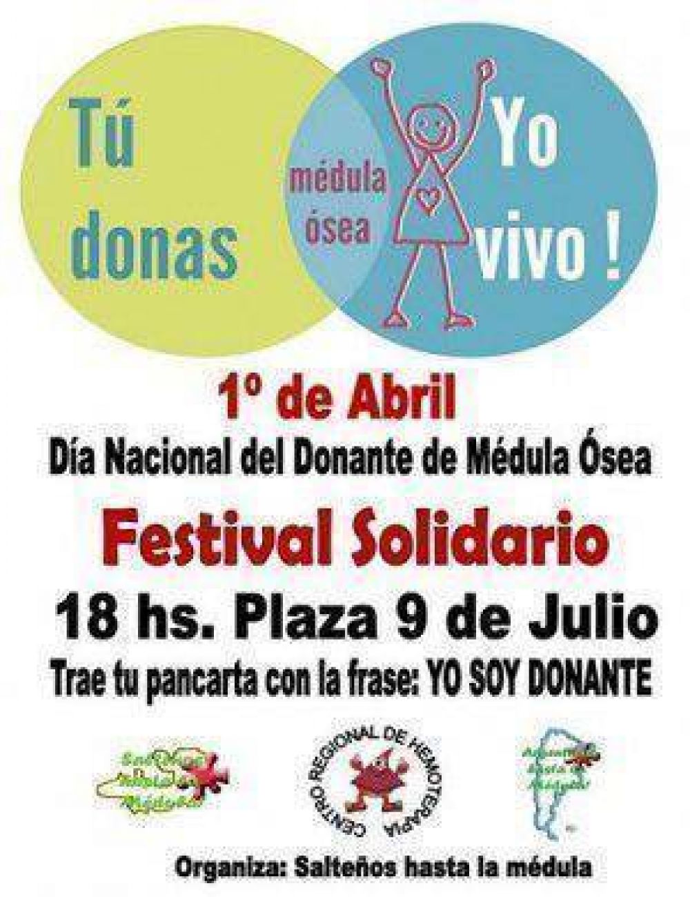 Festival Solidario por el Da Nacional del Donante de Mdula sea