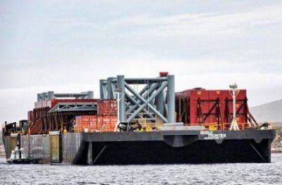 Instalan en las Malvinas un puerto flotante para buscar petr�leo