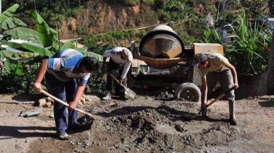 La construcci�n se derrumb� 5,2% en febrero, inform� el Indec