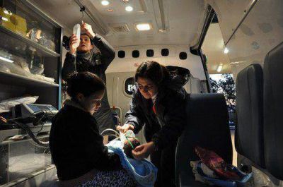 La Unidad de Emergencia realiz� 223 traslados el fin de semana