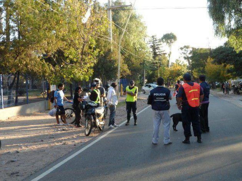 Secuestraron 40 motocicletas por falta de documentaci�n