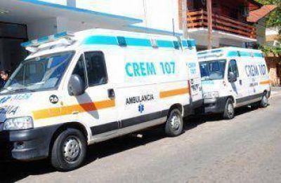 El CREM desmiente que tiene s�lo 5 ambulancias andando y s�lo 2 con m�dicos