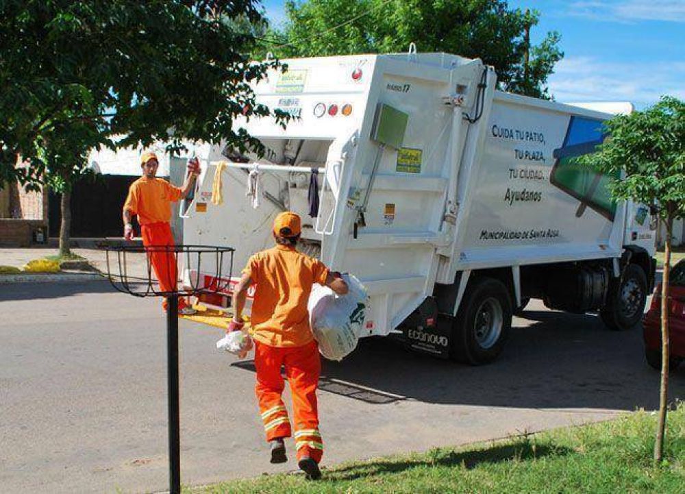 Sin recolecci�n de basura durante martes y mi�rcoles