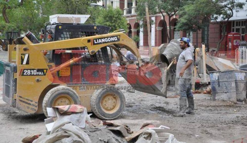 La obra de plaza Libertad estar� antes del Moto GP