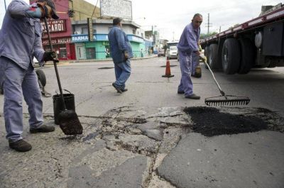 El 70% de los baches se vincula a la red de agua