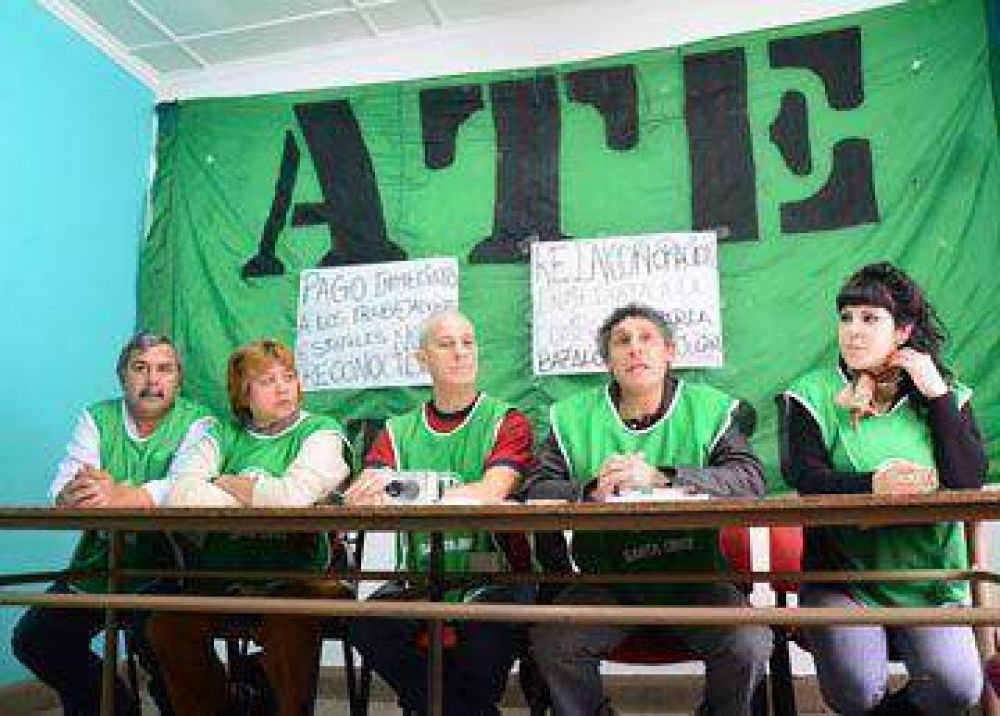 ATE ratific� el rechazo a la oferta salarial para estatales