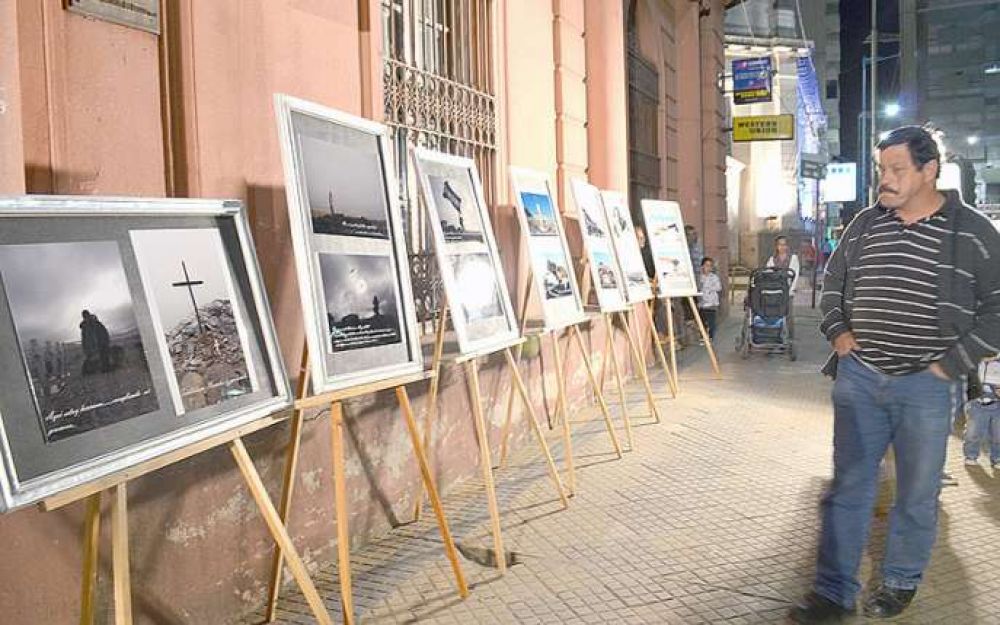 Exhibieron muestra con fotograf�as de Malvinas