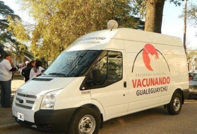El Vacunatorio m�vil sigue recorriendo los barrios