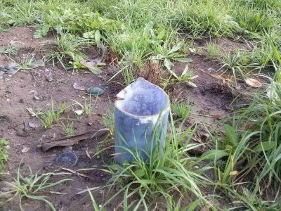 Se robaron hasta las columnas de Alumbrado P�blico 