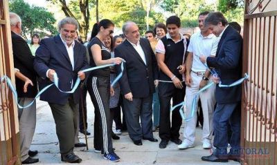 Colombi puso en funciones al nuevo director del hospital de Libres, estren� obras y anunci� otras