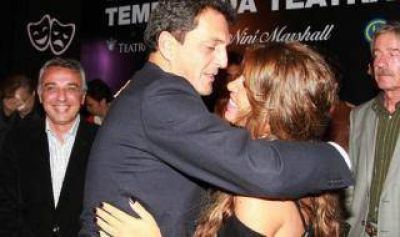 Florencia Pe�a ahora se mostr� con Sergio Massa: "Esto va a levantar polvareda"