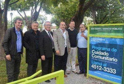 Carlos Castellano: �Los vecinos de Villa Adelina podr�n disfrutar m�s de su plaza�