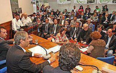Ferraresi abri� el per�odo de sesiones ordinarias en el Concejo