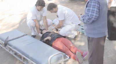 Hubo dos accidentes en un mismo d�a en la esquina de Libertad y Rep�blica