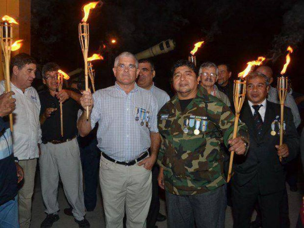 Salta conmemora 32 a�os de la Guerra de Malvinas