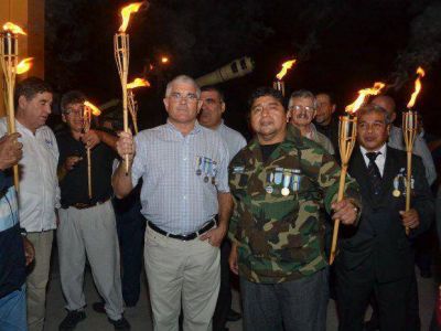 Salta conmemora 32 a�os de la Guerra de Malvinas