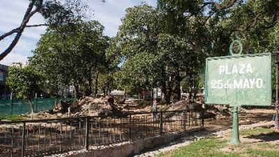 No hubo explicaciones por la obra de la Plaza
