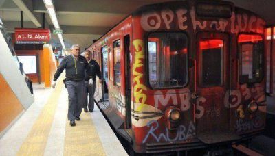 L�nea B de subte no funcionar� durante el paro del 10 de abril