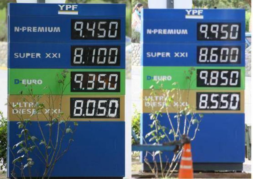 El aumento de combustible en Calafate supera el 6%