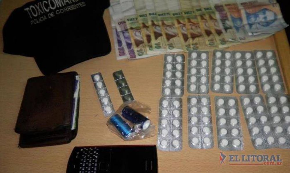 En el allanamiento a una vivienda incautan coca�na y medicamentos